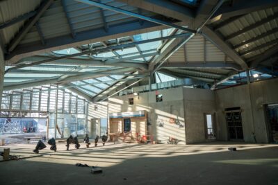 Chantier intérieur de la gare du Blanc-Mesnil - Agrandir l'image 2 sur 6, fenêtre modale