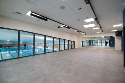 Salle supérieure de l'Aquarena - Agrandir l'image 1 sur 6, fenêtre modale