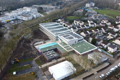 Vue extérieure de l'Aquarena - Agrandir l'image 3 sur 6, fenêtre modale